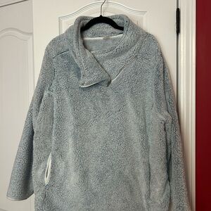 St. John's Bay Soft Gray Sherpa Jacket